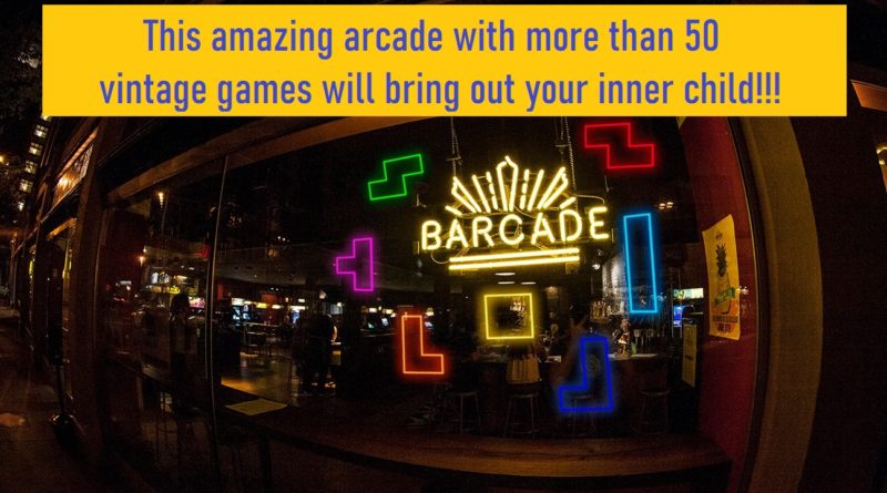 This Amazing Arcade With More Than 50 Vintage Games Will Bring Out Your ...